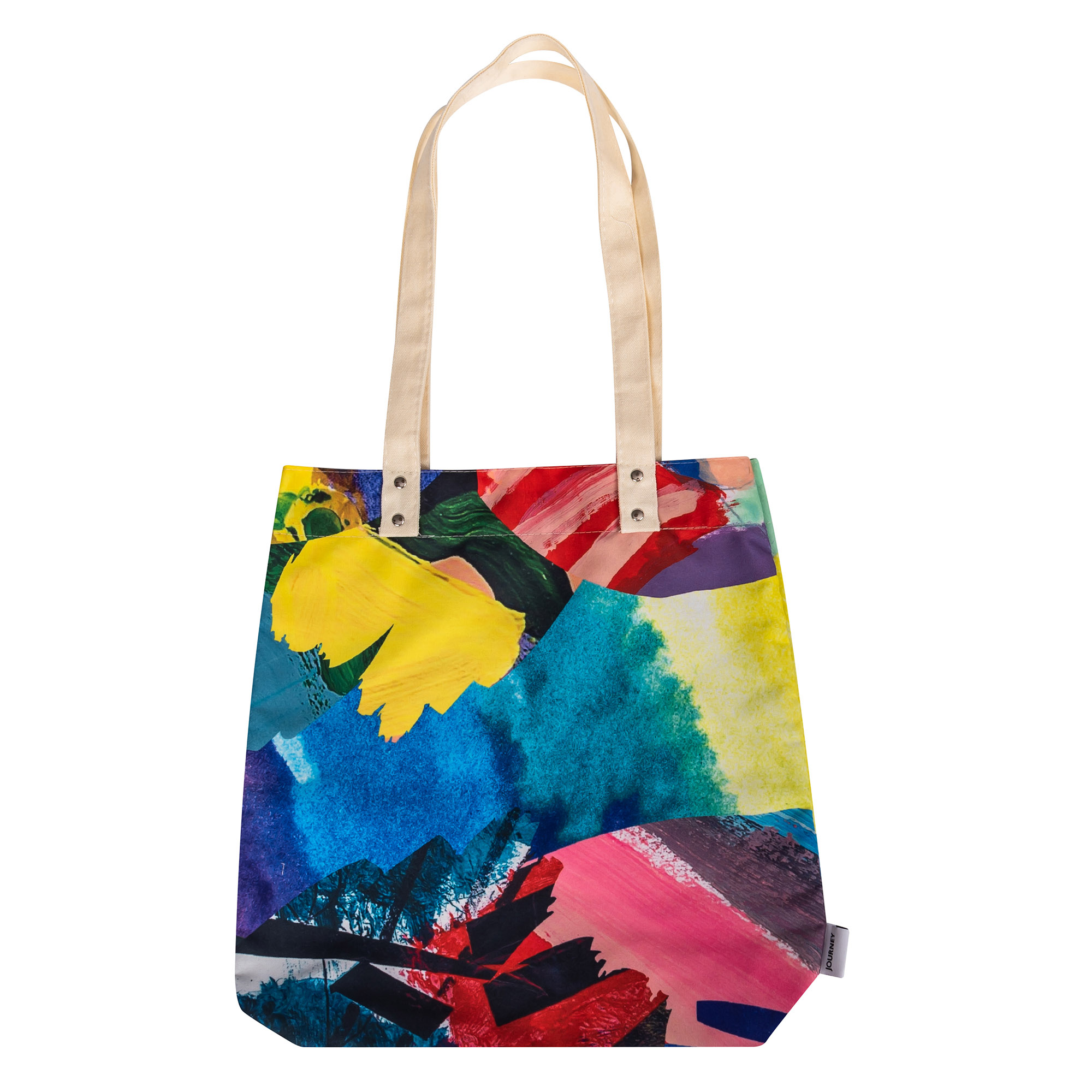 Canvas Tote Colorful Art